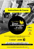 Instructions de course Tour de Bretagne à la Voile 2017